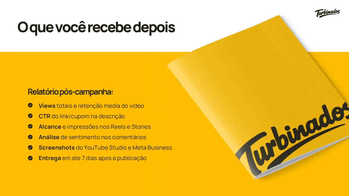 Turbinados — Mídia kit para vender patrocínio — slide 5 de 5