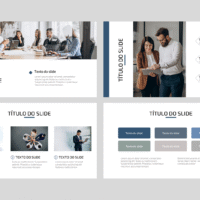 Negócios 01 – Modelo de Template em PowerPoint