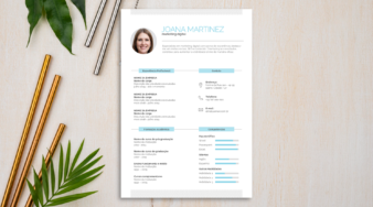 Currículo 02 – Modelo de Template em PowerPoint