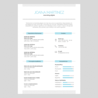 Currículo 02 – Modelo de Template em PowerPoint