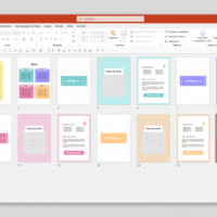 E-book Drinks – Modelo de Template em PowerPoint