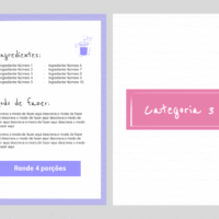E-book Drinks – Modelo de Template em PowerPoint