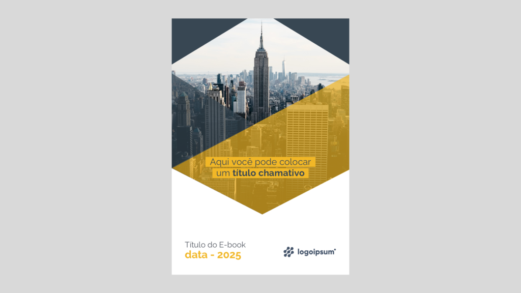 E-book Negócios – Modelo de Template em PowerPoint