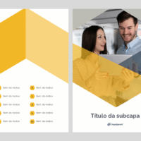 E-book Negócios – Modelo de Template em PowerPoint