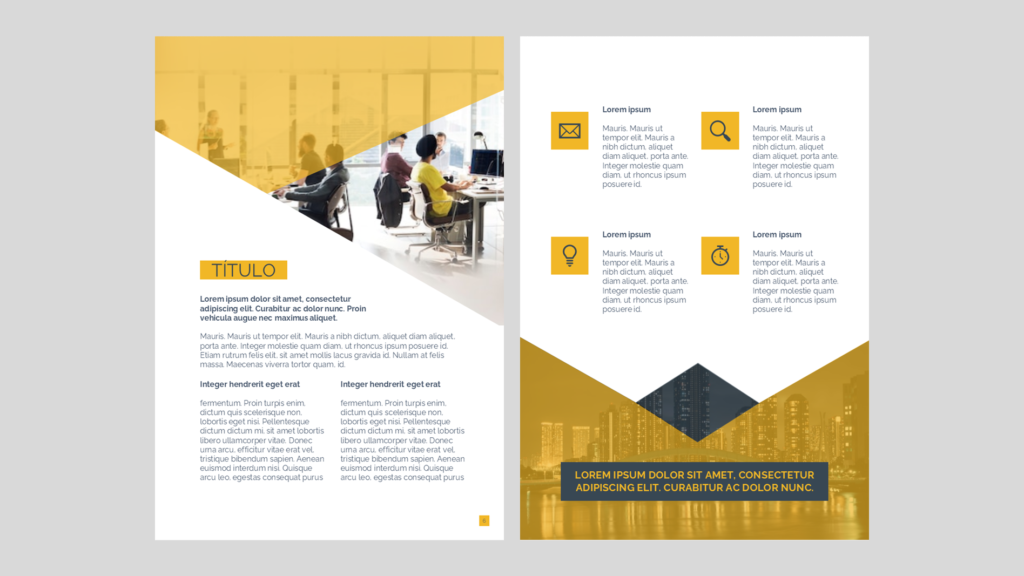 E-book Negócios – Modelo de Template em PowerPoint