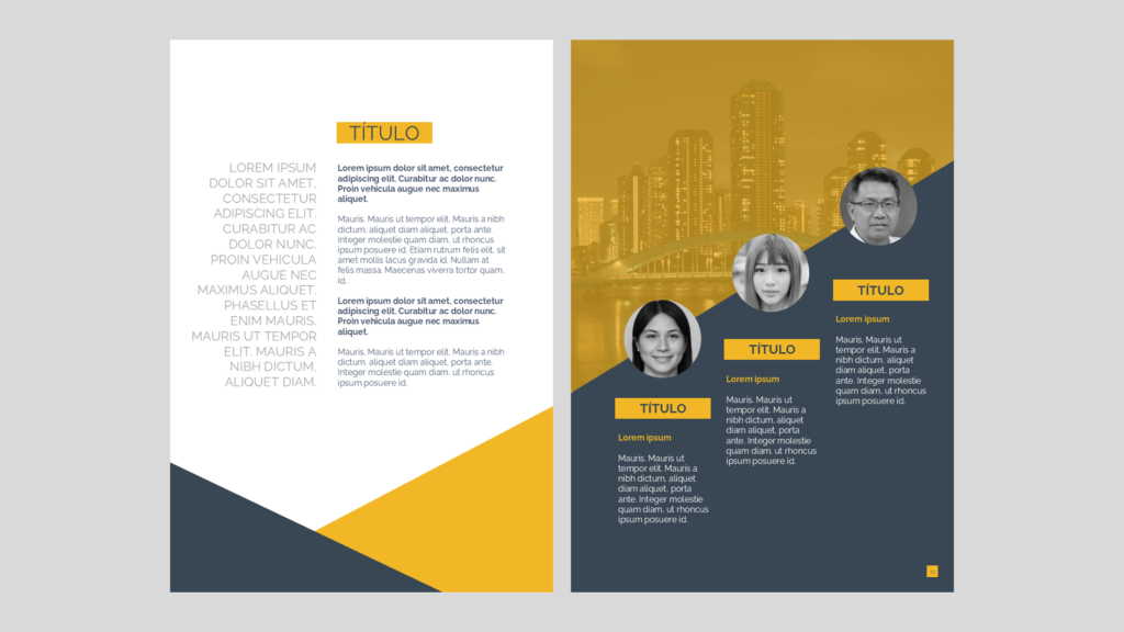 E-book Negócios – Modelo de Template em PowerPoint