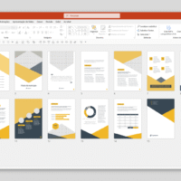 E-book Negócios – Modelo de Template em PowerPoint