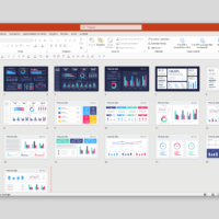 Dashboards – Modelo de Template em PowerPoint