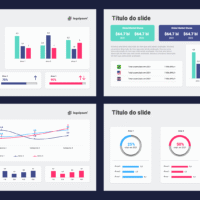 Dashboards – Modelo de Template em PowerPoint