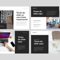 Negócios 03 – Modelo de Template em PowerPoint