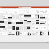 Negócios 03 – Modelo de Template em PowerPoint
