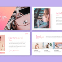 Moda & Estilo – Modelo de Template em PowerPoint