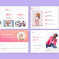 Moda & Estilo – Modelo de Template em PowerPoint