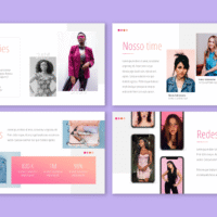 Moda & Estilo – Modelo de Template em PowerPoint