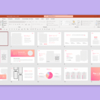 Moda & Estilo – Modelo de Template em PowerPoint