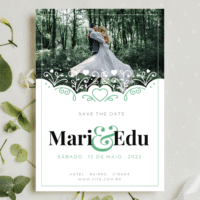 Convite Casamento 01 – Modelo de Template em PowerPoint