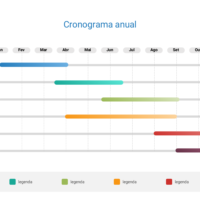 Cronograma – Modelo de Template em PowerPoint