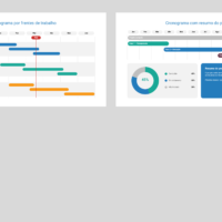 Cronograma – Modelo de Template em PowerPoint