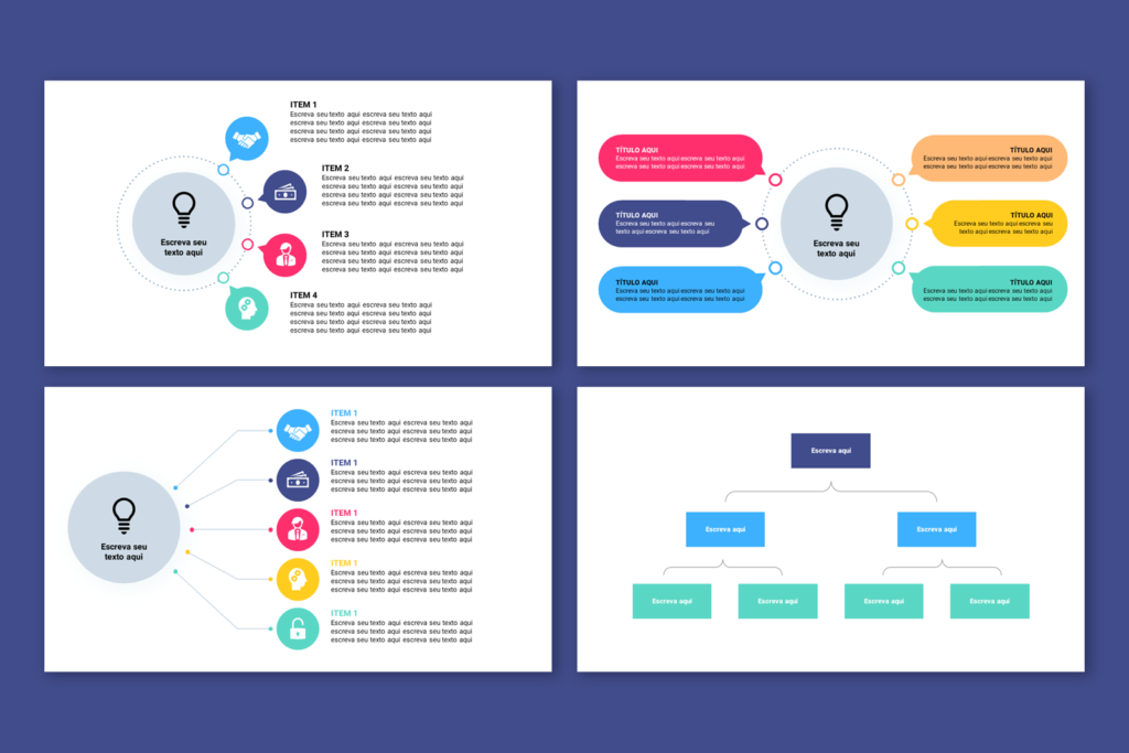 Fluxograma – Modelo de Template em PowerPoint