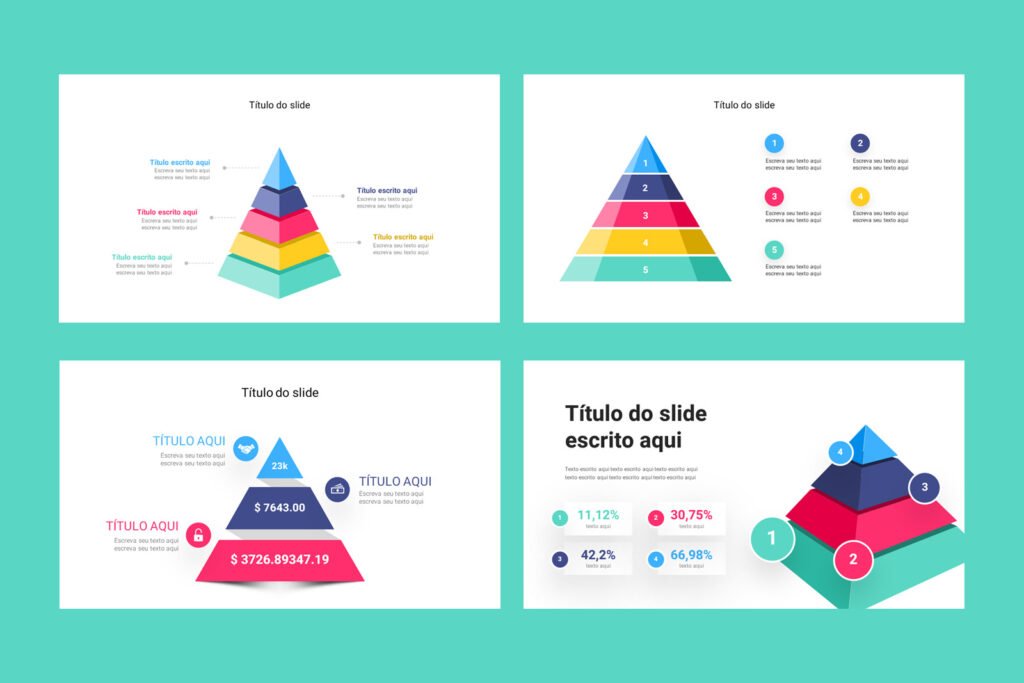 Diagramas – Modelo de Template em PowerPoint