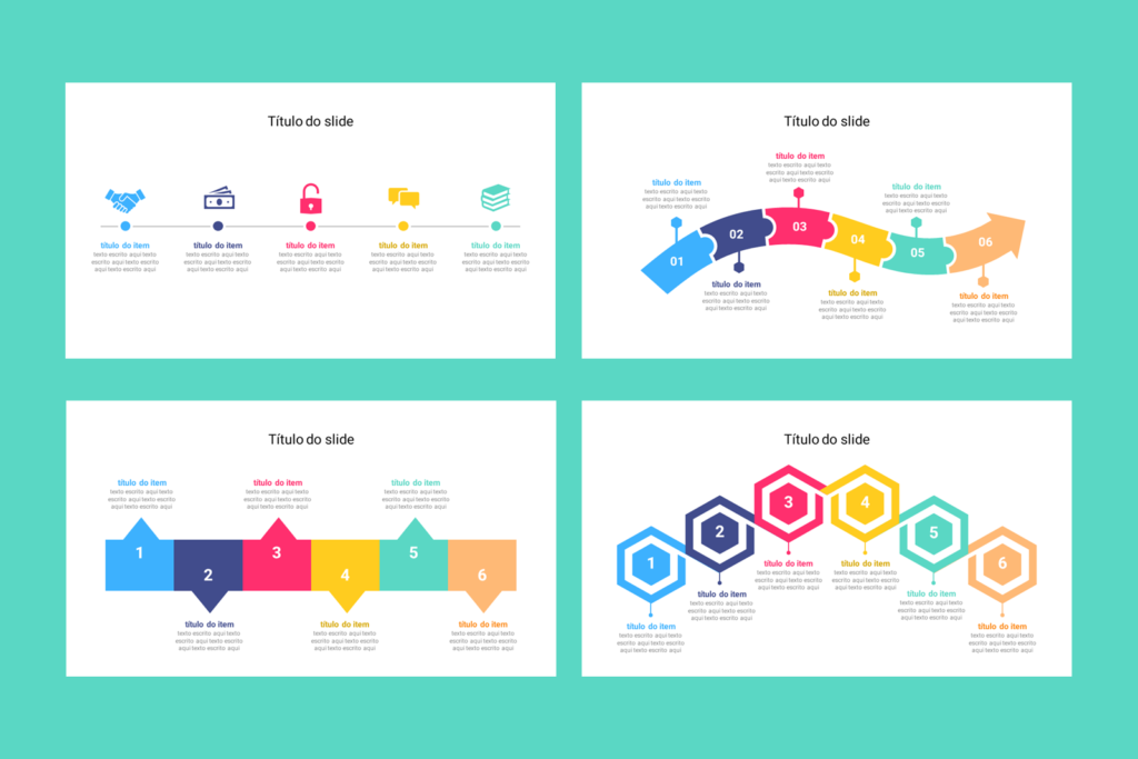 Diagramas – Modelo de Template em PowerPoint