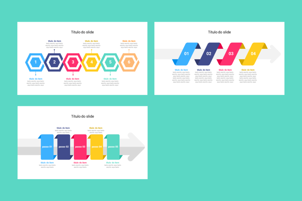Diagramas – Modelo de Template em PowerPoint