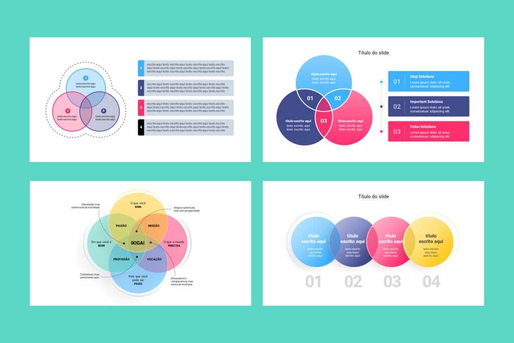 Diagramas – Modelo de Template em PowerPoint