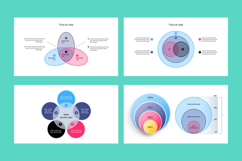 Diagramas – Modelo de Template em PowerPoint
