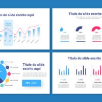 Gráficos – Modelo de Template em PowerPoint