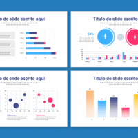 Gráficos – Modelo de Template em PowerPoint
