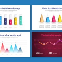 Gráficos – Modelo de Template em PowerPoint