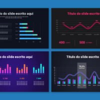 Gráficos – Modelo de Template em PowerPoint