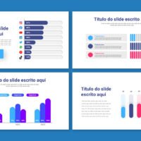 Gráficos – Modelo de Template em PowerPoint