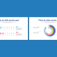 Gráficos – Modelo de Template em PowerPoint