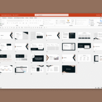 Institucional 01 – Modelo de Template em PowerPoint