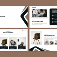 Institucional 01 – Modelo de Template em PowerPoint