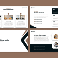 Institucional 01 – Modelo de Template em PowerPoint