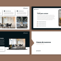 Institucional 01 – Modelo de Template em PowerPoint