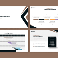 Institucional 01 – Modelo de Template em PowerPoint