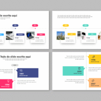 Linha do Tempo – Modelo de Template em PowerPoint