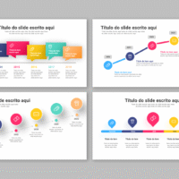 Linha do Tempo – Modelo de Template em PowerPoint
