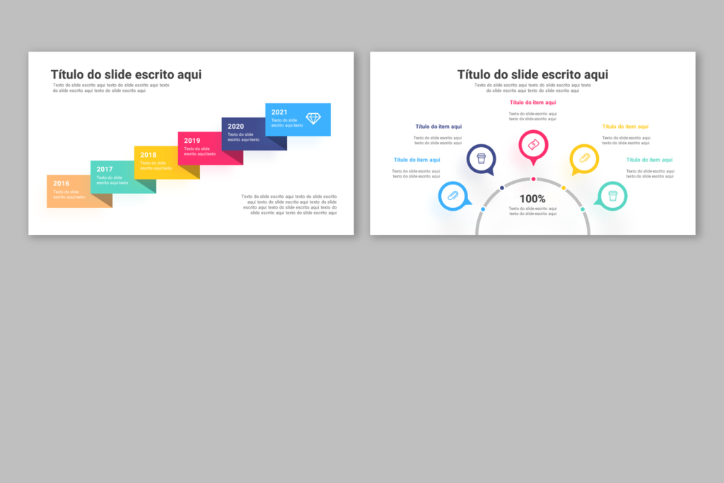 Linha do Tempo – Modelo de Template em PowerPoint