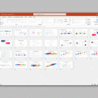 Linha do Tempo – Modelo de Template em PowerPoint