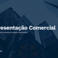 Comercial 01 – Modelo de Template em PowerPoint