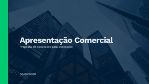 Comercial 01 – Modelo de Template em PowerPoint