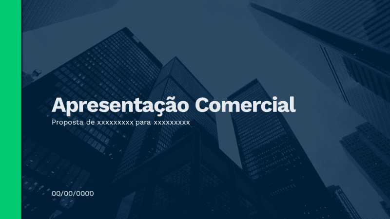 Template Comercial em PowerPoint - Rainha do PPT