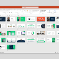 Comercial 01 – Modelo de Template em PowerPoint