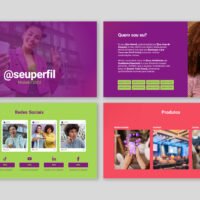 Mídia Kit – Modelo de Template em PowerPoint