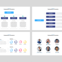 Organogramas – Modelo de Template em PowerPoint