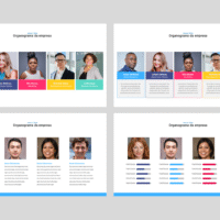 Organogramas – Modelo de Template em PowerPoint